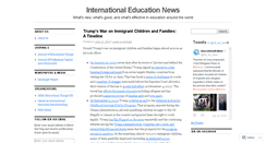 Desktop Screenshot of internationalednews.com